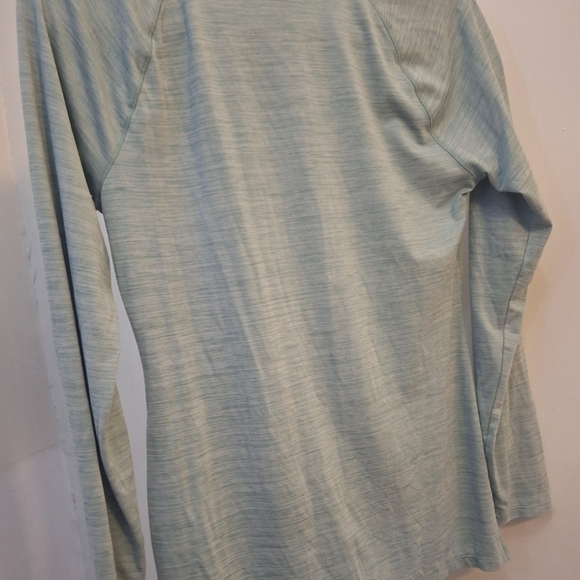 Nyl Women's Light Blue Long Sleeve Top Size Medium - Picture 6 of 7